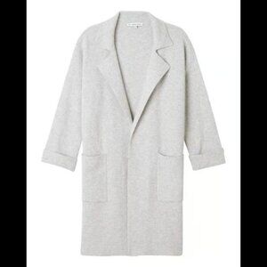 The Cashmere Project Double Knit Overcoat London Grey Heather Size L
